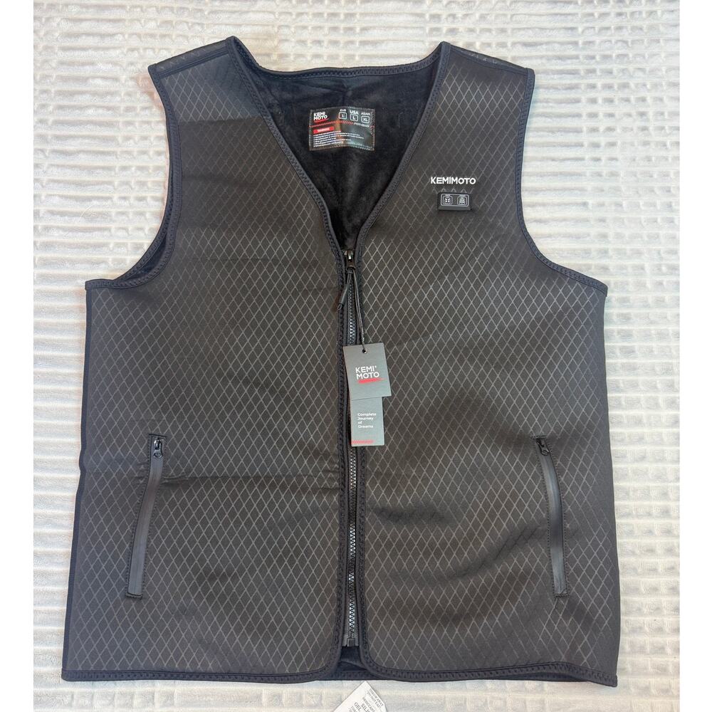 NWT KEMIMOTO Heated Vest Size Large Winter Outdoor Motorcycle Hunting